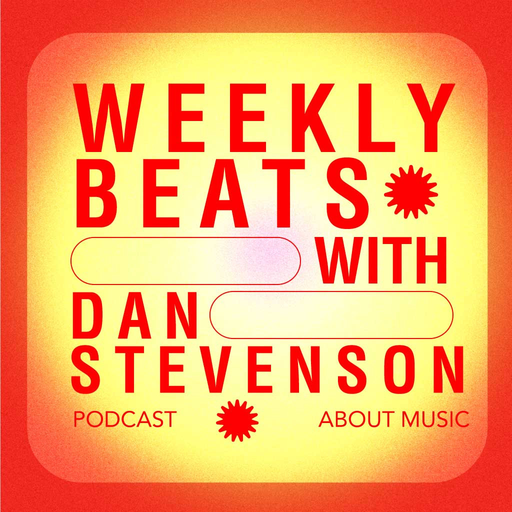 Template Vibrant Red Podcast Ad Design Template