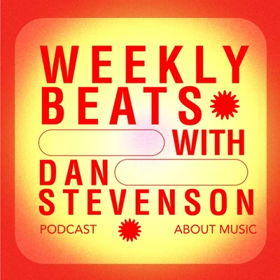 Template Vibrant Red Podcast Ad Design Template