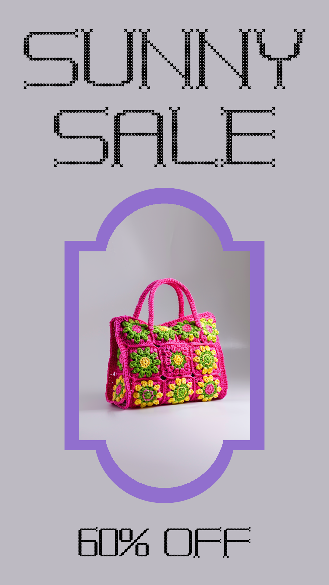 Template Vibrant Pink Instagram-Story Sale Template