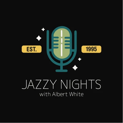 Template Sleek Black Jazzy Nights Event Poster