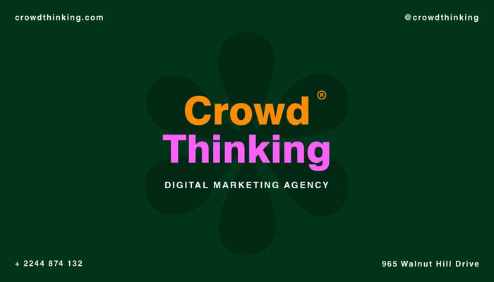 Template Sleek Green and Purple Marketing Agency Ad