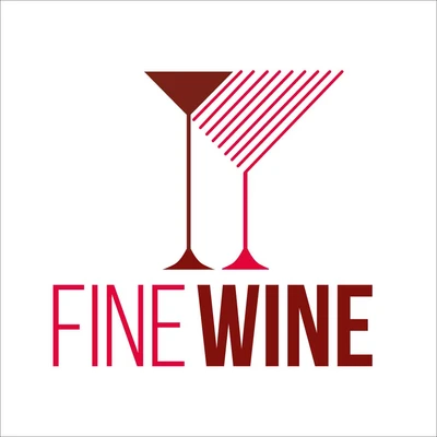 Template Elegant Red Wine Poster Design Template