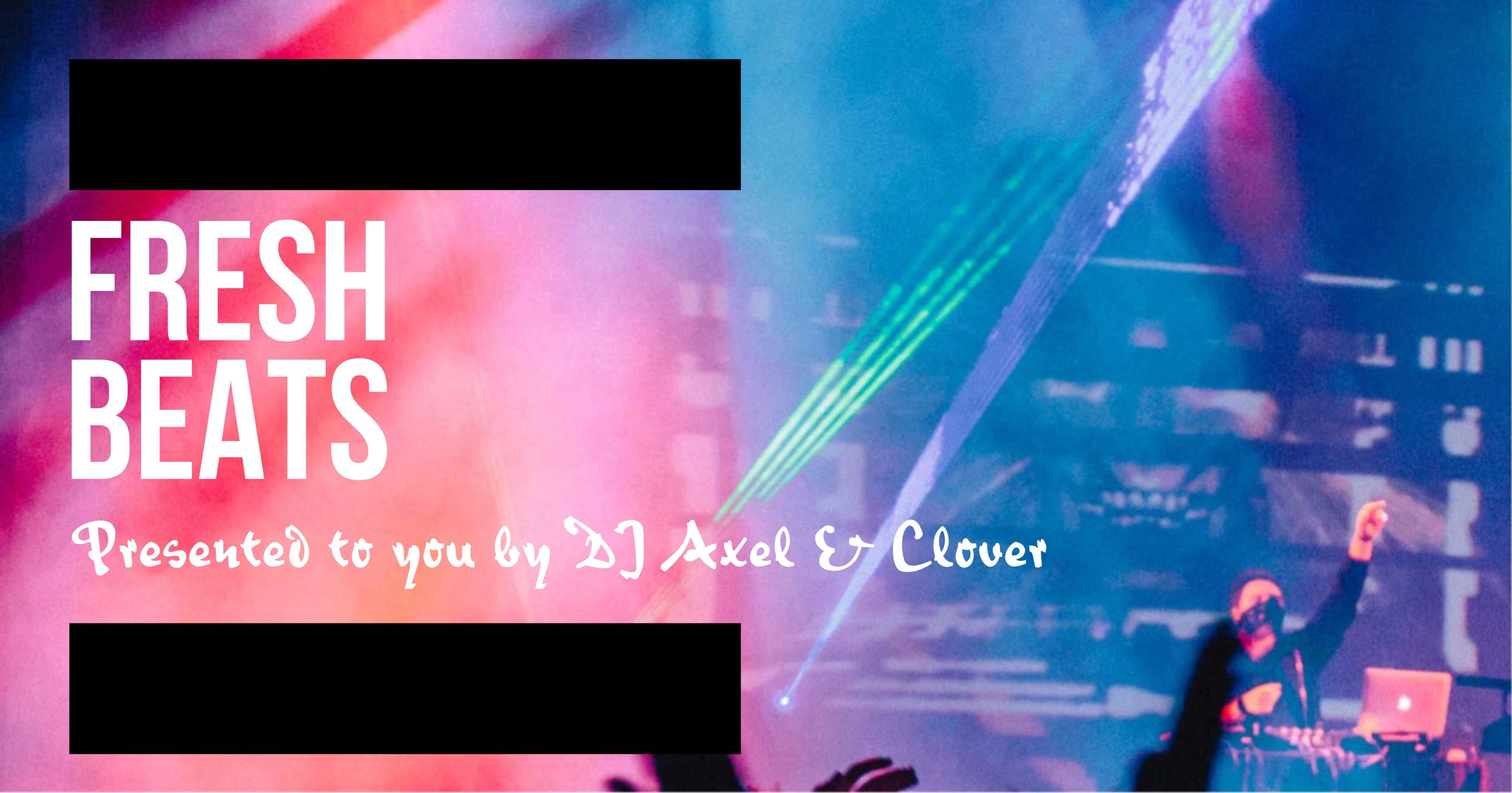 Template Vibrant Pink and Blue Concert Poster Design