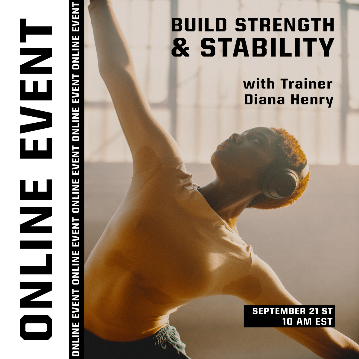 Empower Your Core Fitness Online Event Poster