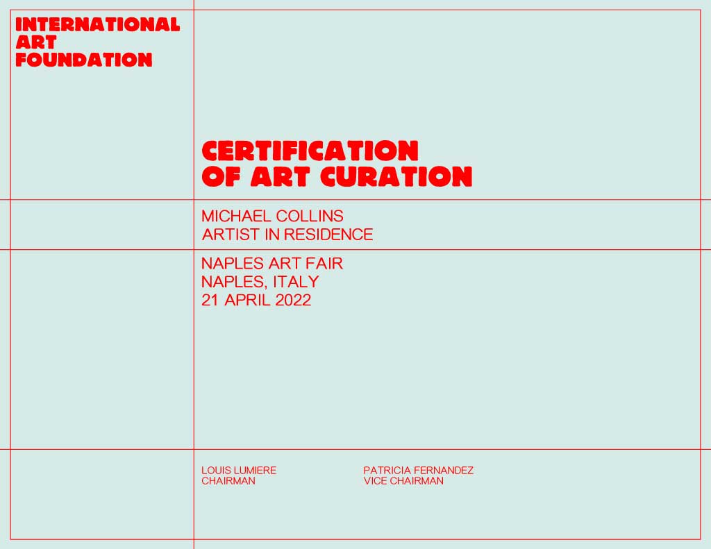 Template Chic Red and Teal Art Certificate Template