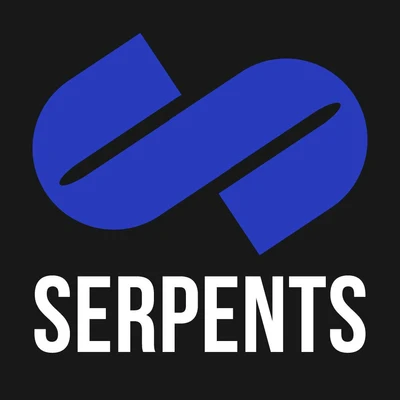 Template Bold Blue Logo Ad Template Design