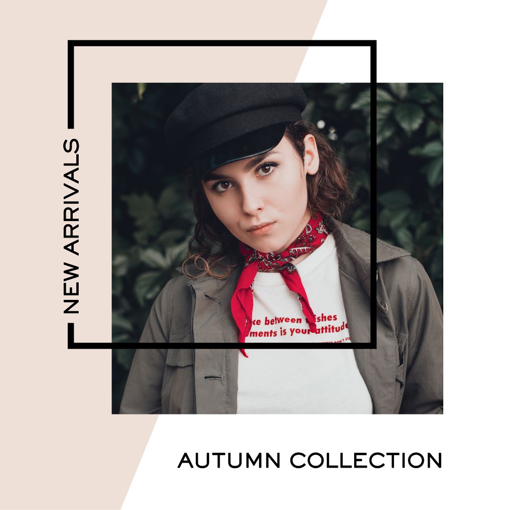 Stylish Autumn Collection Fashion Poster