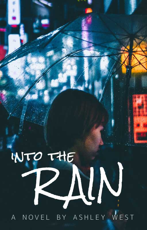 Template Mysterious Blue-Tinged Book Cover Design