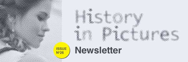 Template Captivating Black and White History Newsletter