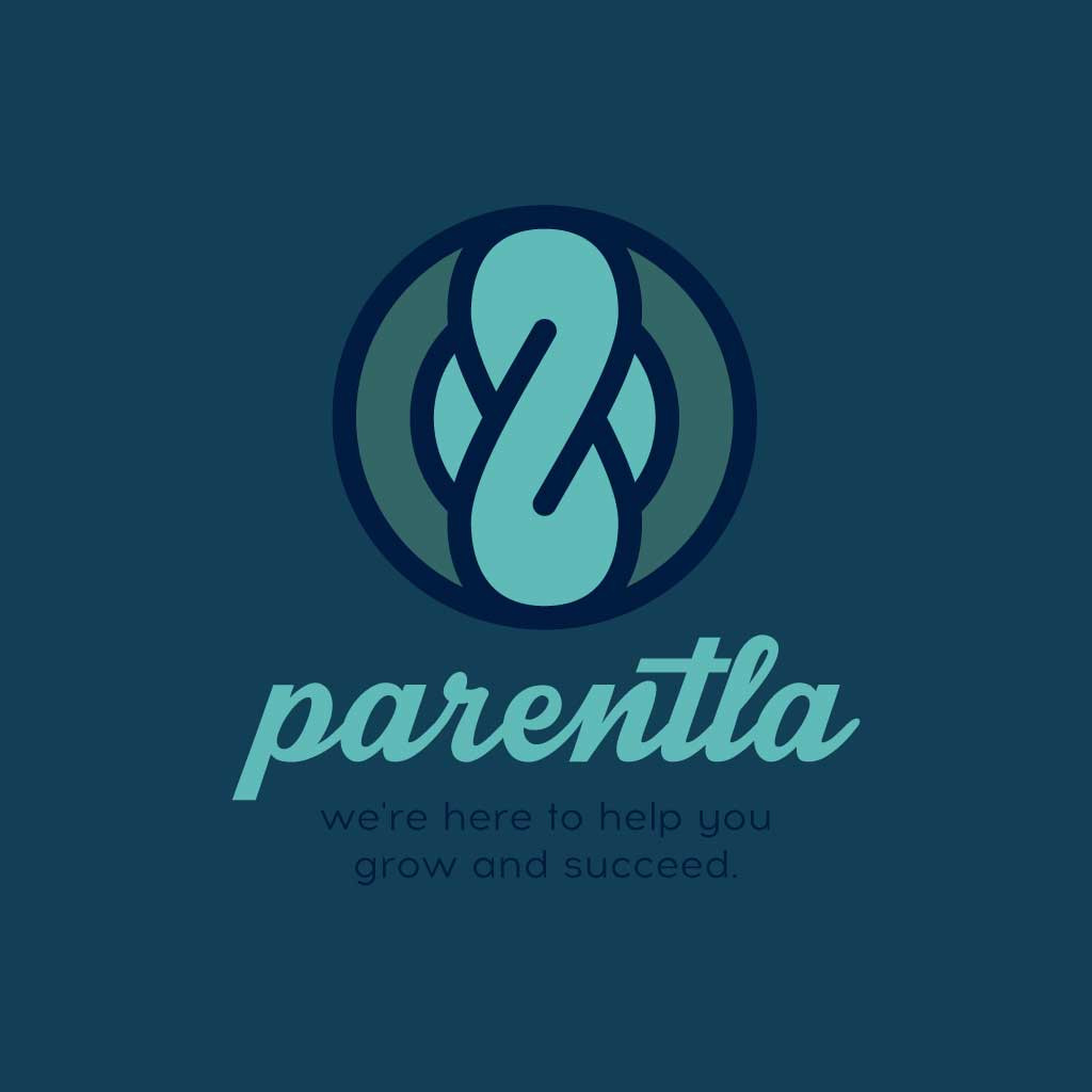 Template Sleek Teal Brand Identity Poster Template