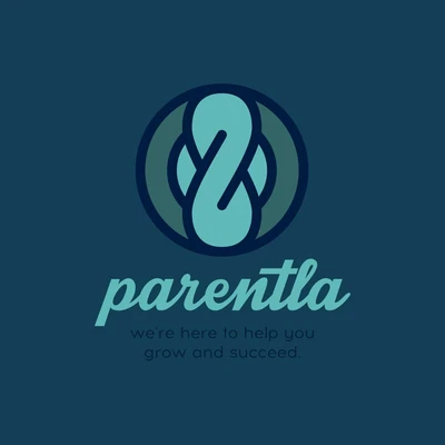 Template Sleek Teal Brand Identity Poster Template