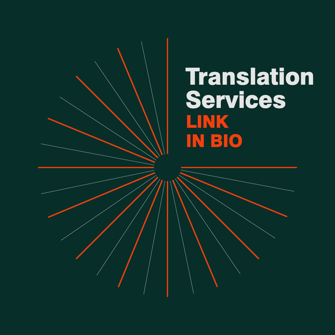 Template Dynamic Orange and Green Ad Template Design