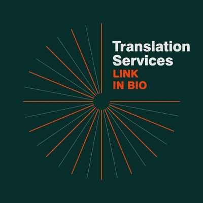 Template Dynamic Orange and Green Ad Template Design