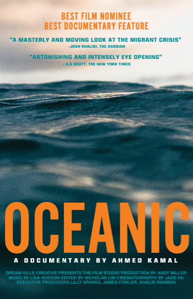 Oceanic Blue Orange Film Poster