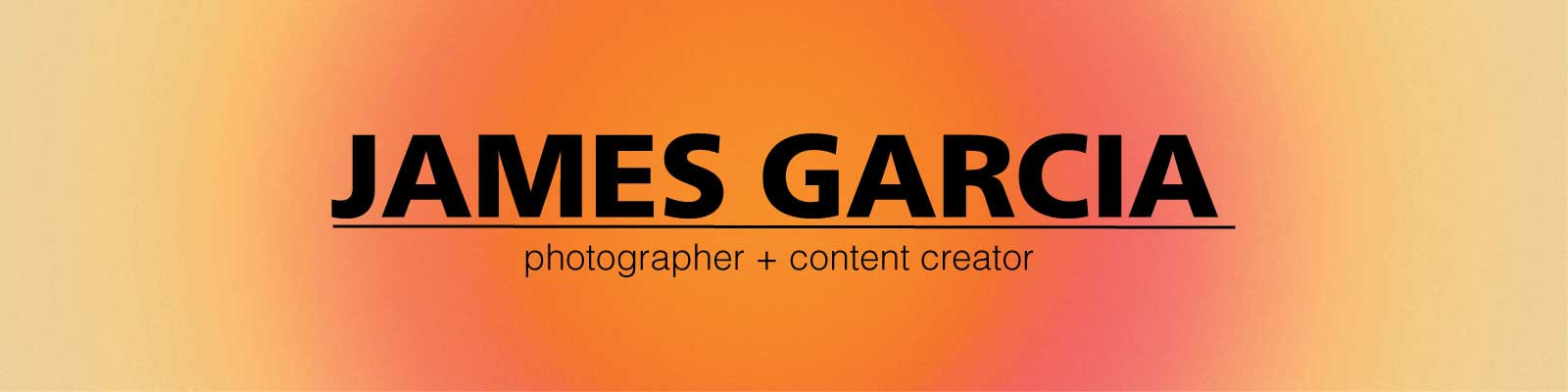 Template Sleek Orange Gradient Personal Branding Post