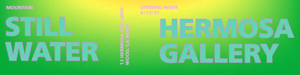 Vibrant Green Gallery Opening Poster Design