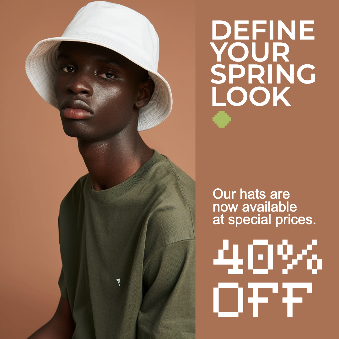 Template Instagram Square Ad with Earthy Tones Style