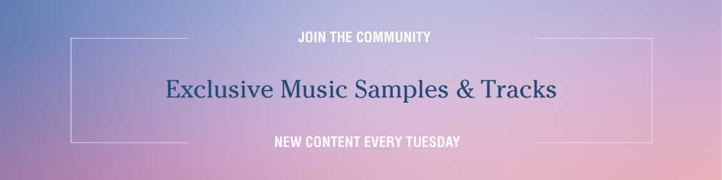 Lavender Hues Music Community Social Post