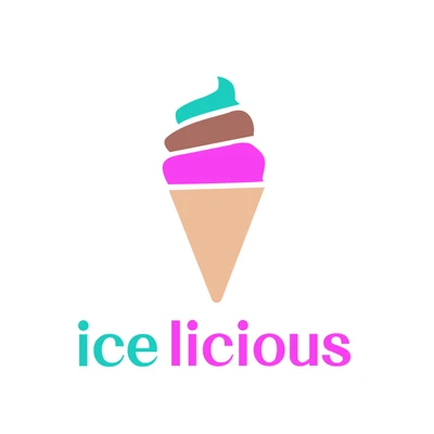 Template Cool Mint Chocolate Ice Cream Poster