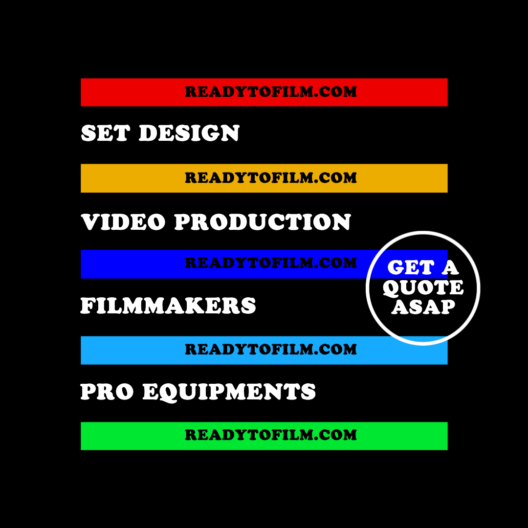 Colorful Video Production Services Ad Template