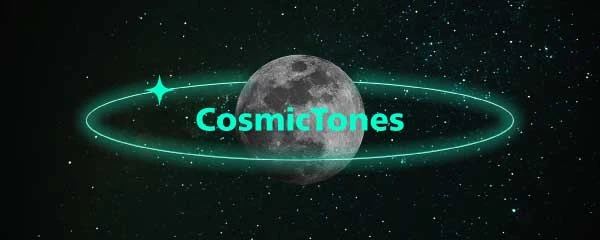 Template Galactic Green Moon Event Poster Design