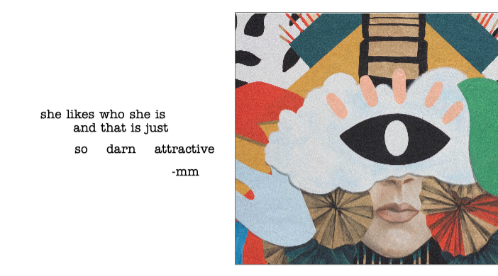 Template Colorful Abstract Art Inspirational Poster