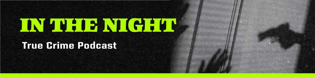 Template Mysterious Black and Neon Green Podcast Ad Design