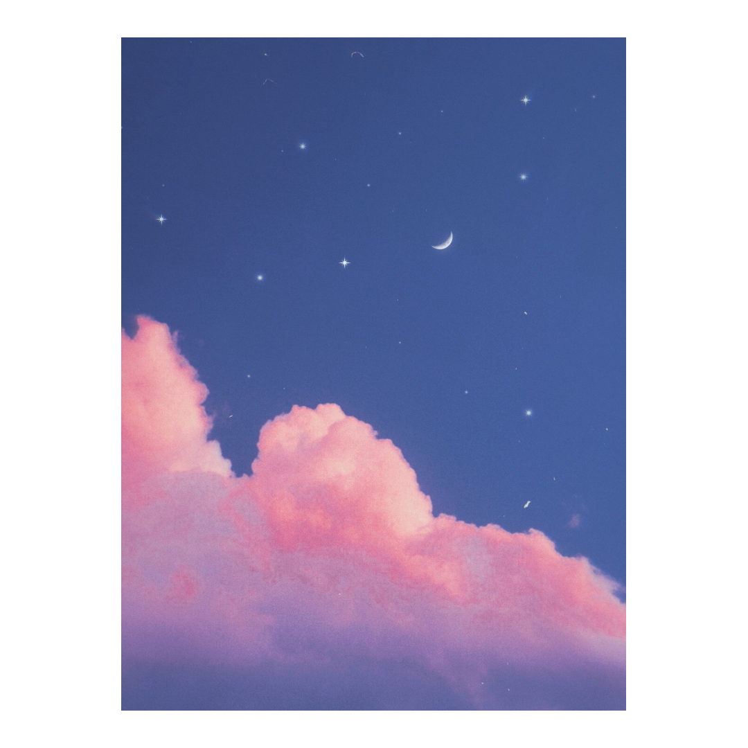 Dreamy Sky Pink Clouds Social Post