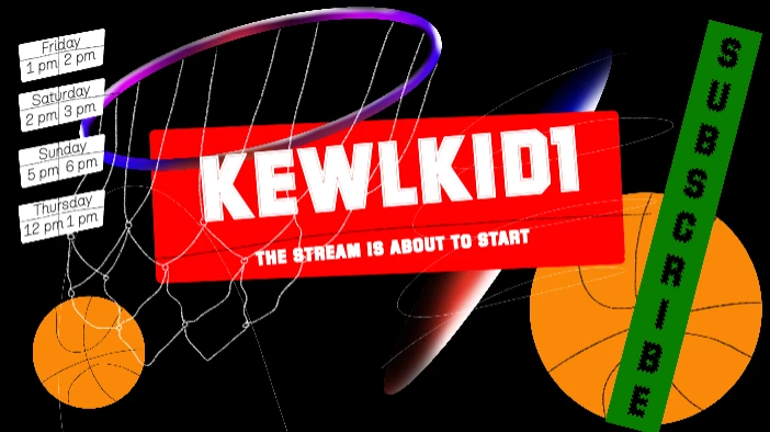 Template Vibrant Red Stream Starting Soon Poster