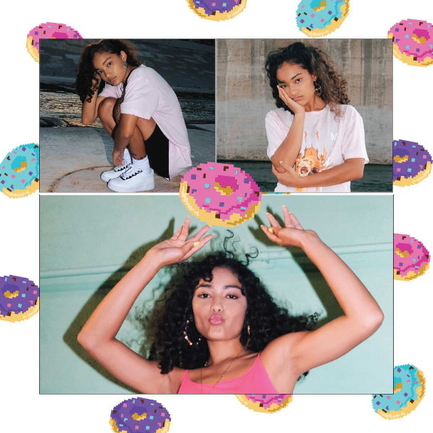 Template Stylish Pink Teal Fashion Post Template