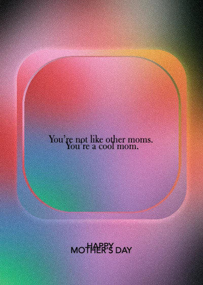 Template Chic Mother's Day Post with Pink Hues