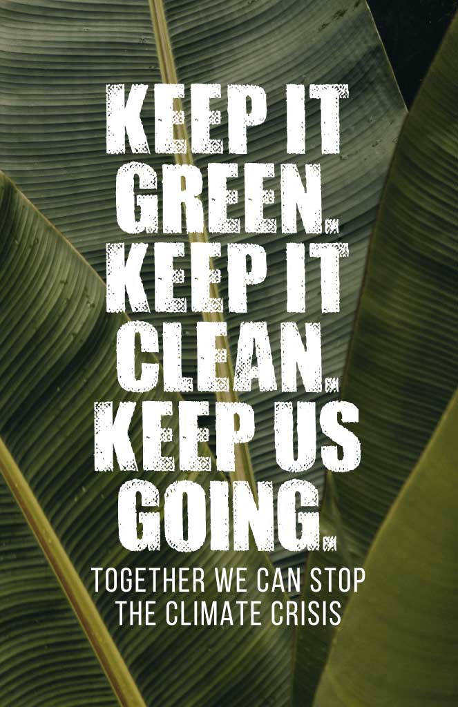 Green Climate Advocacy Poster Design