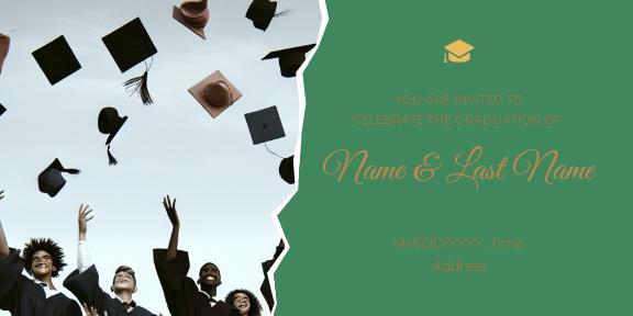 Elegant Graduation Party Invitation Post