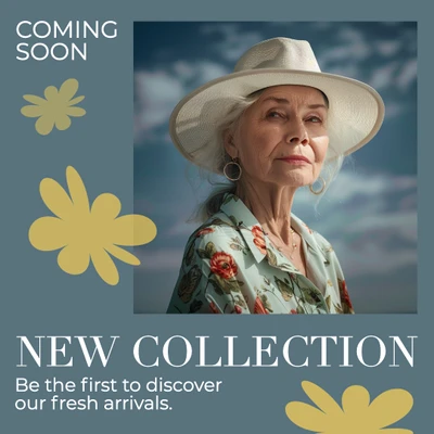 Template Sophisticated New Collection Instagram Square Post