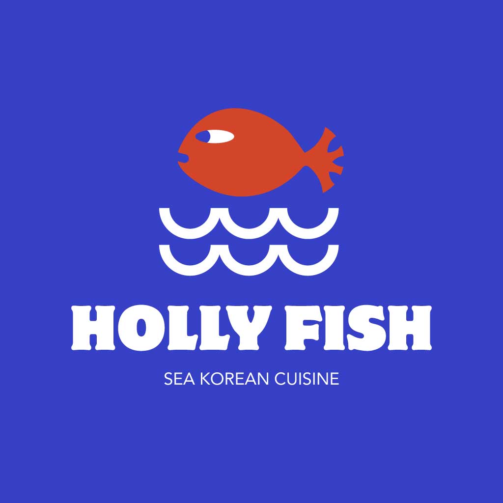 Blue Ocean Inspired Restaurant Ad Template