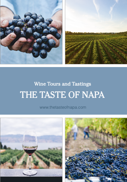 Savor the Napa Valley Wine Tour Poster