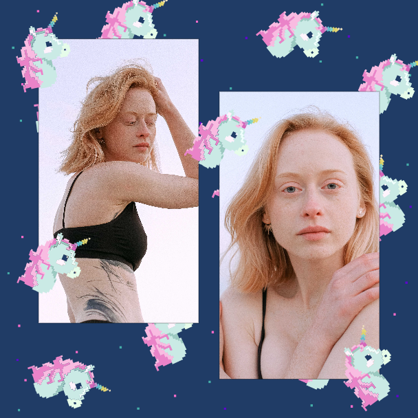 Template Chic Sky Blue Social Media Post Design