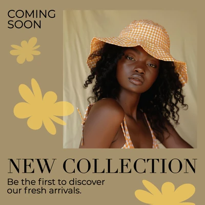 Template Chic Beige Instagram-Square New Collection Post