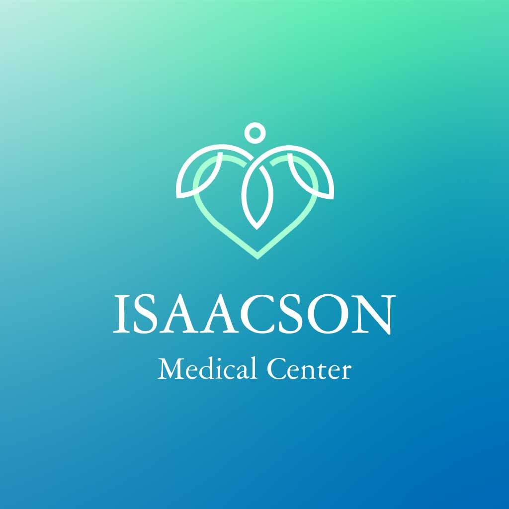 Template Sleek Turquoise Medical Center Poster Design