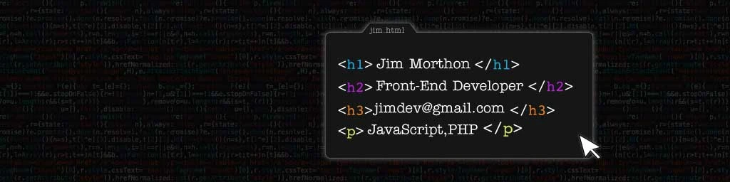 Template Sleek Dark Personal Business Card Template
