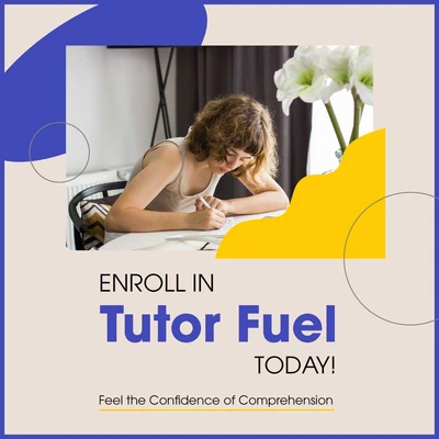 Template Boost Your Learning with Yellow Tutor Fuel Ad
