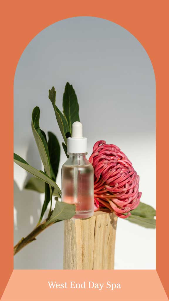 Template Elegant Wellness Spa Poster Template in Coral