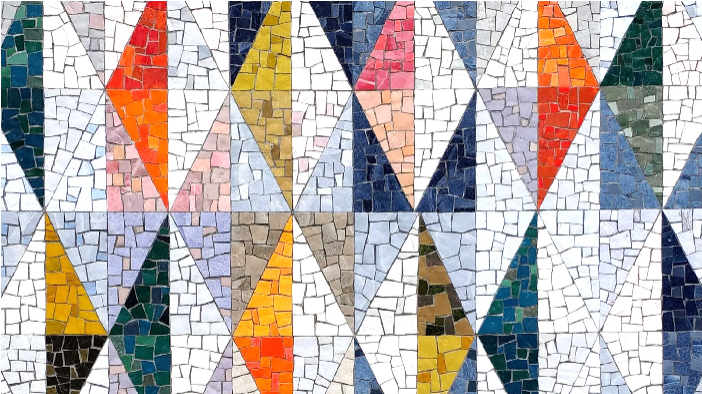 Colorful Mosaic Pattern Social Media Post