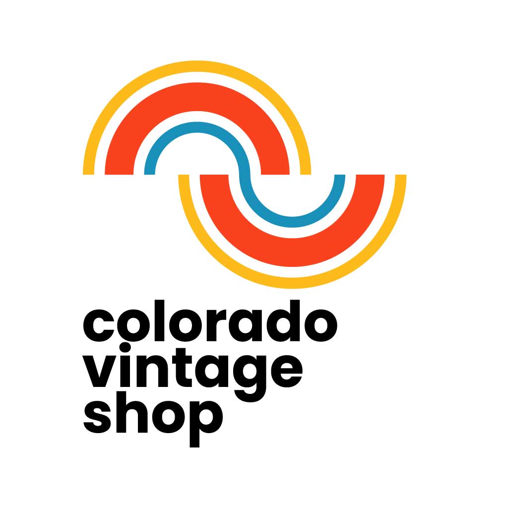 Catchy Retro Colorado Shop Logo Design