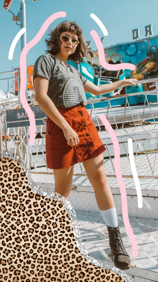 Template Summer Fun Fashion Social Media Post