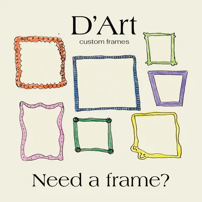 Template Colorful Custom Frame Ad Template Design