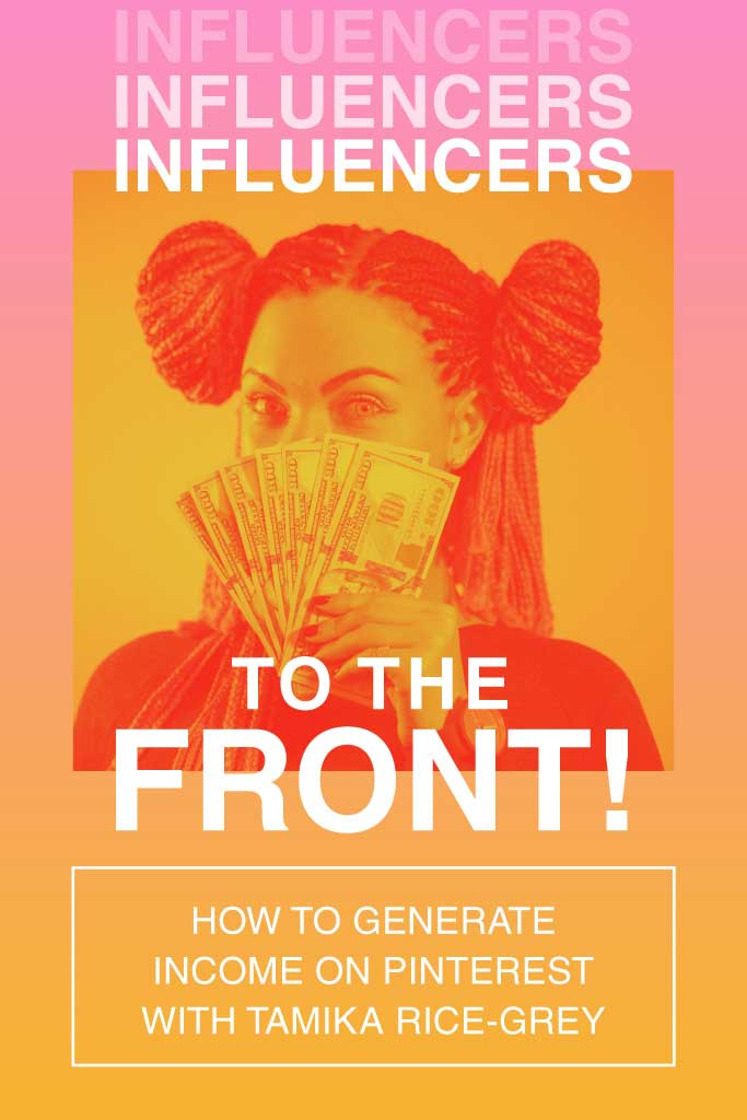 Template Vibrant Pink and Orange Influencer Event Poster