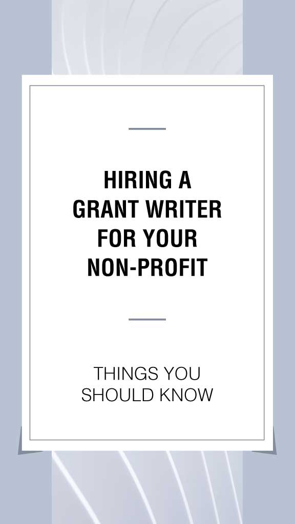 Template Elegant Non-Profit Hiring Ad in Grey and White