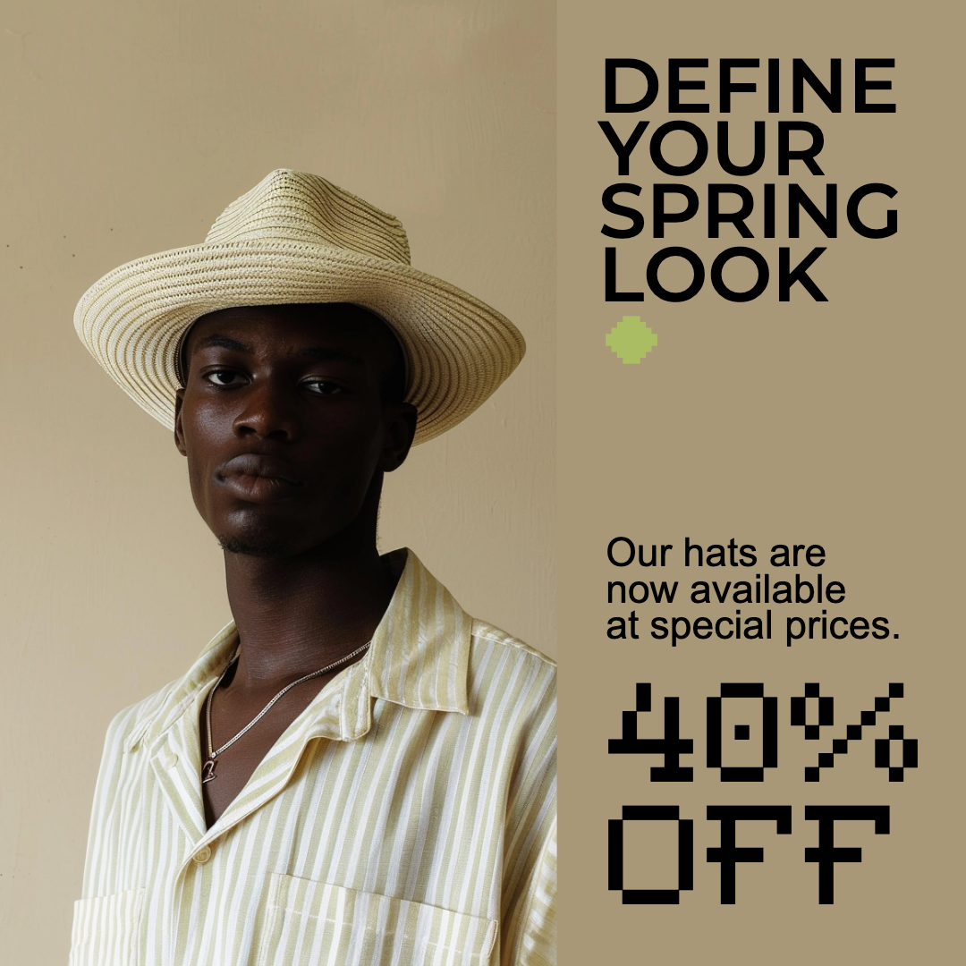 Template Bold Beige Instagram-Square Spring Sale Post