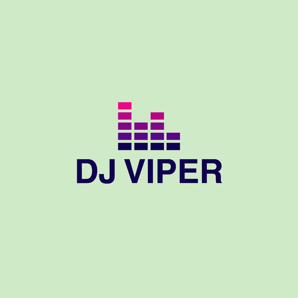 Sleek Lavender DJ Viper Event Poster